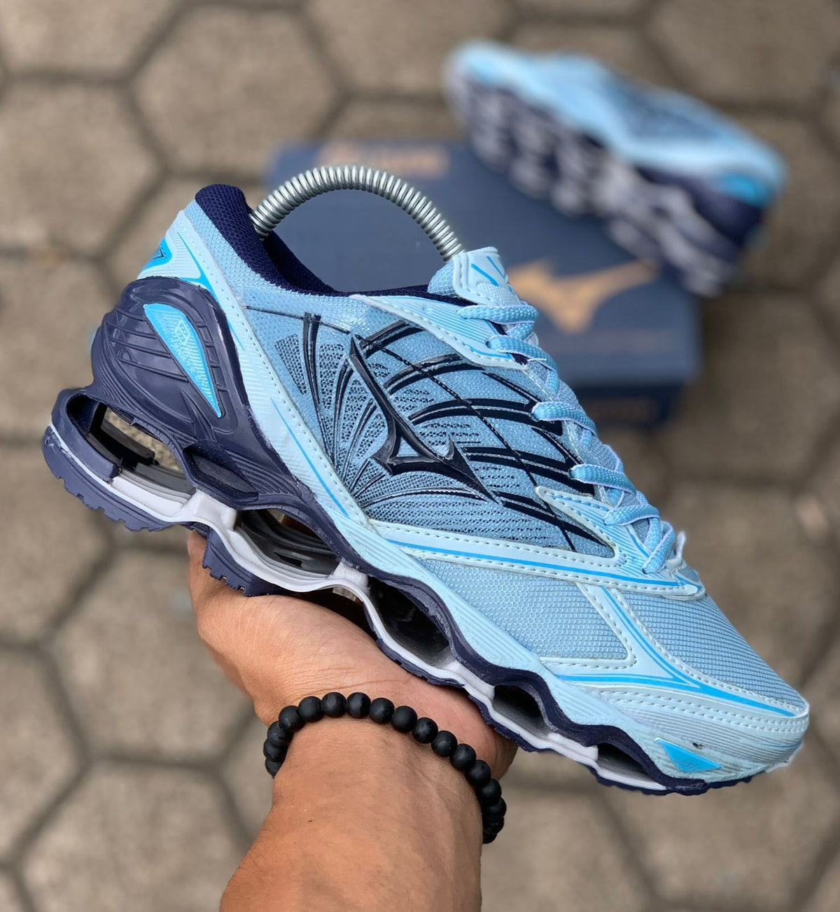 Mizuno Wave Prophecy 7 - Azul Claro