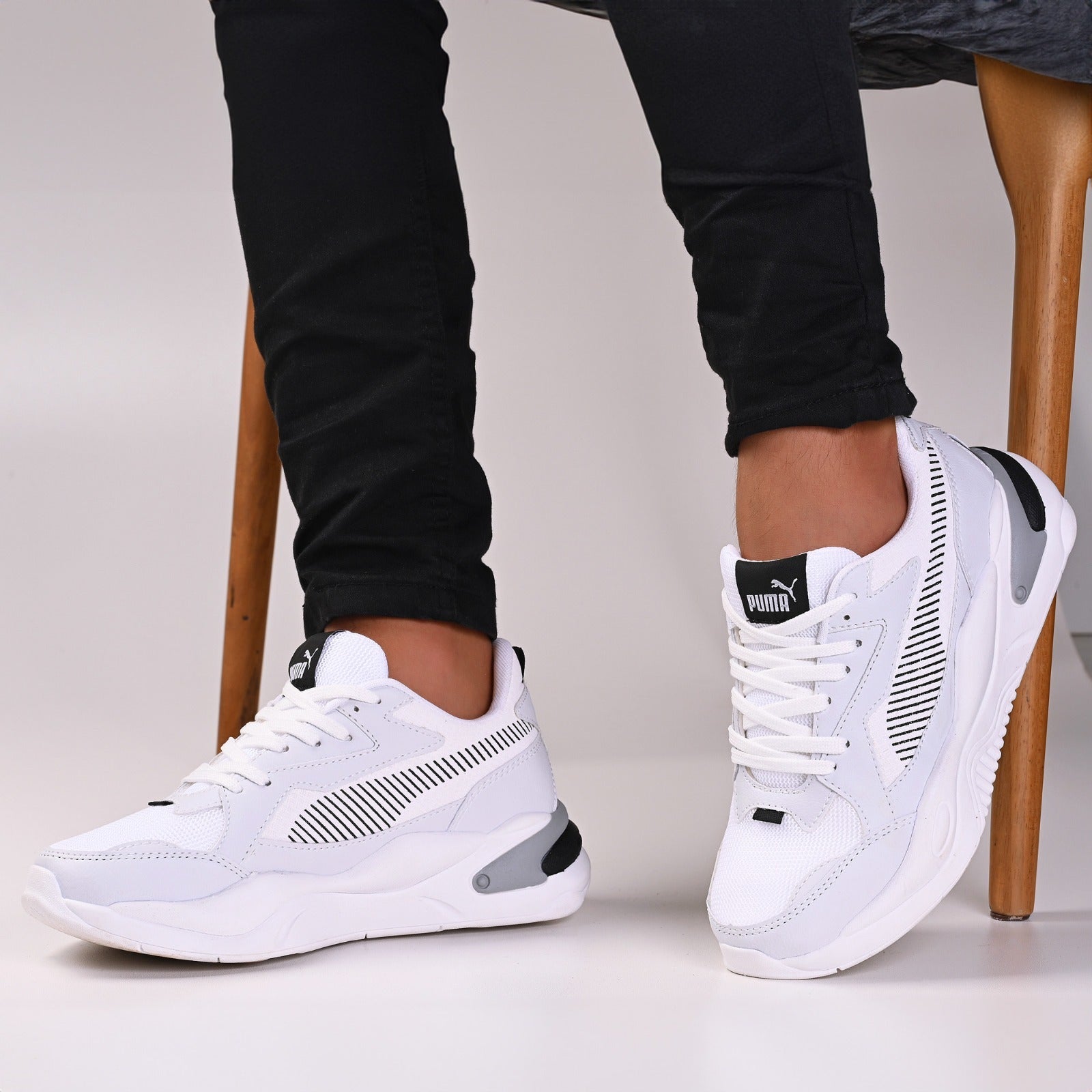 Tênis Puma RS-Z Running System - Branco com Cinza