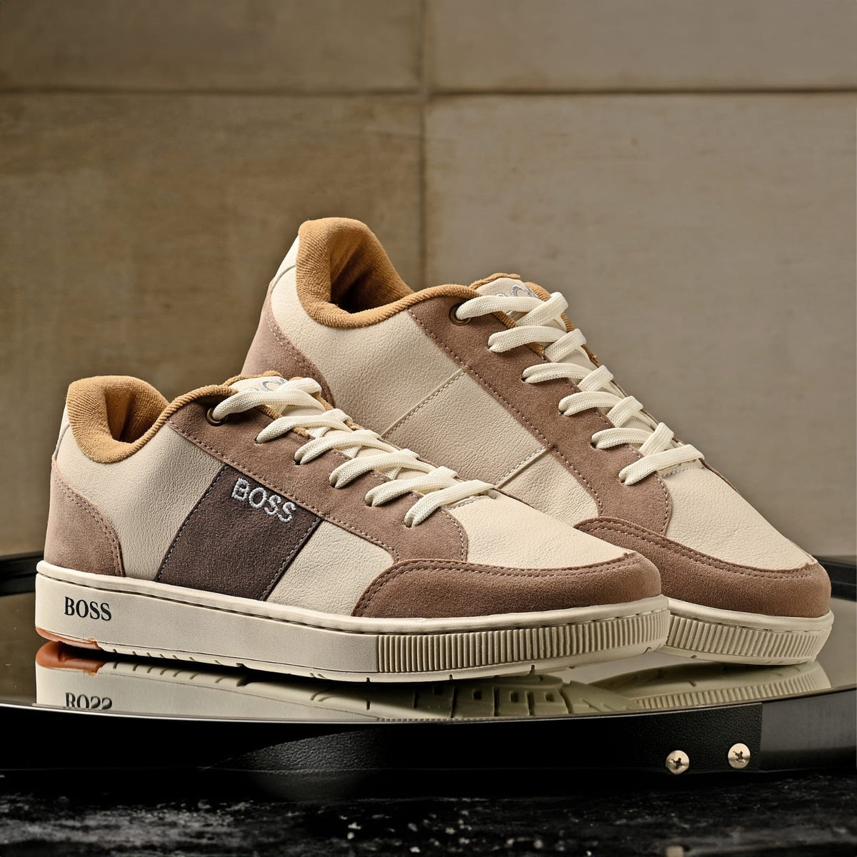 Sapatenis Hugo Boss - Cappuccino