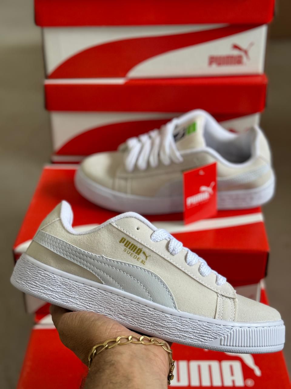Puma Suede XL - Creme