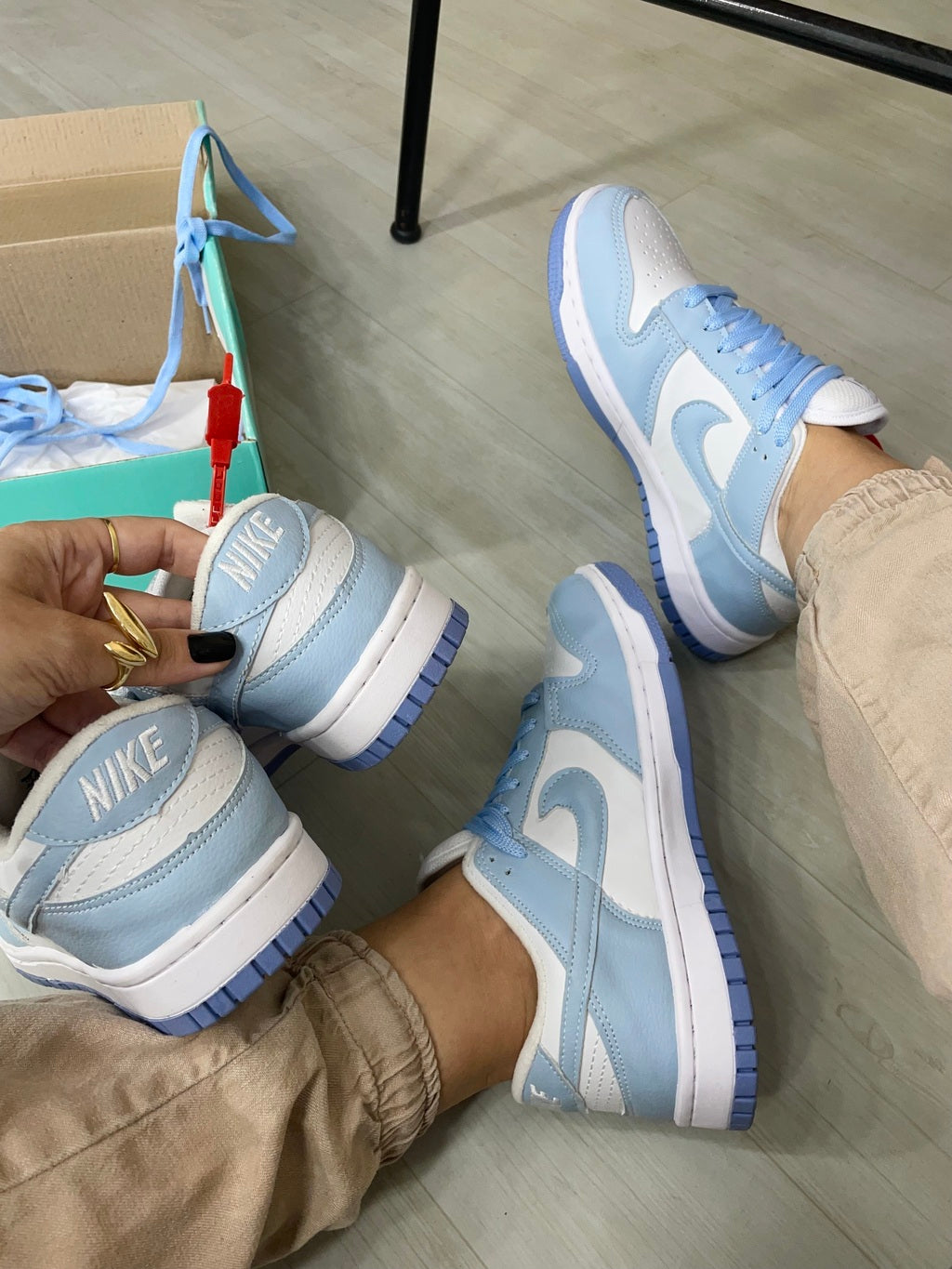 Nike Dunk - Azul Bebê