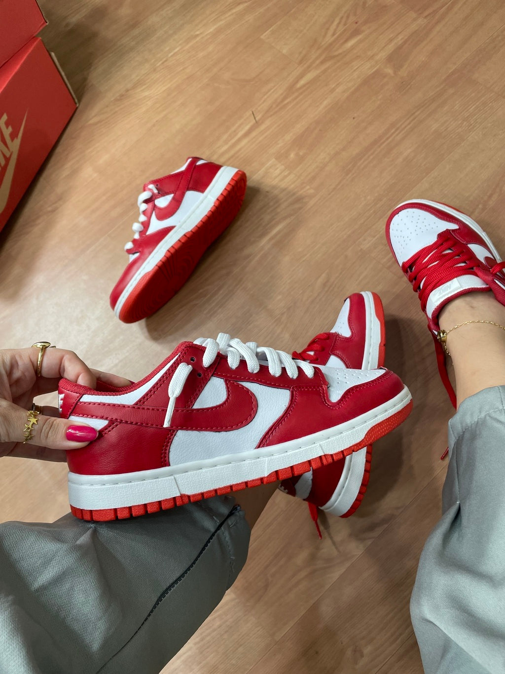 Nike Dunk - Vermelho