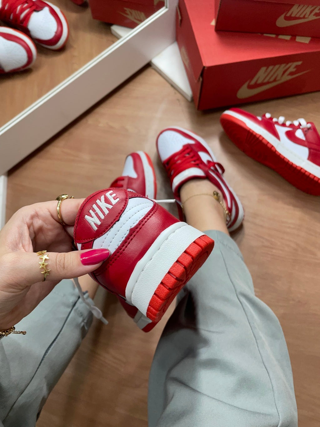Nike Dunk - Vermelho