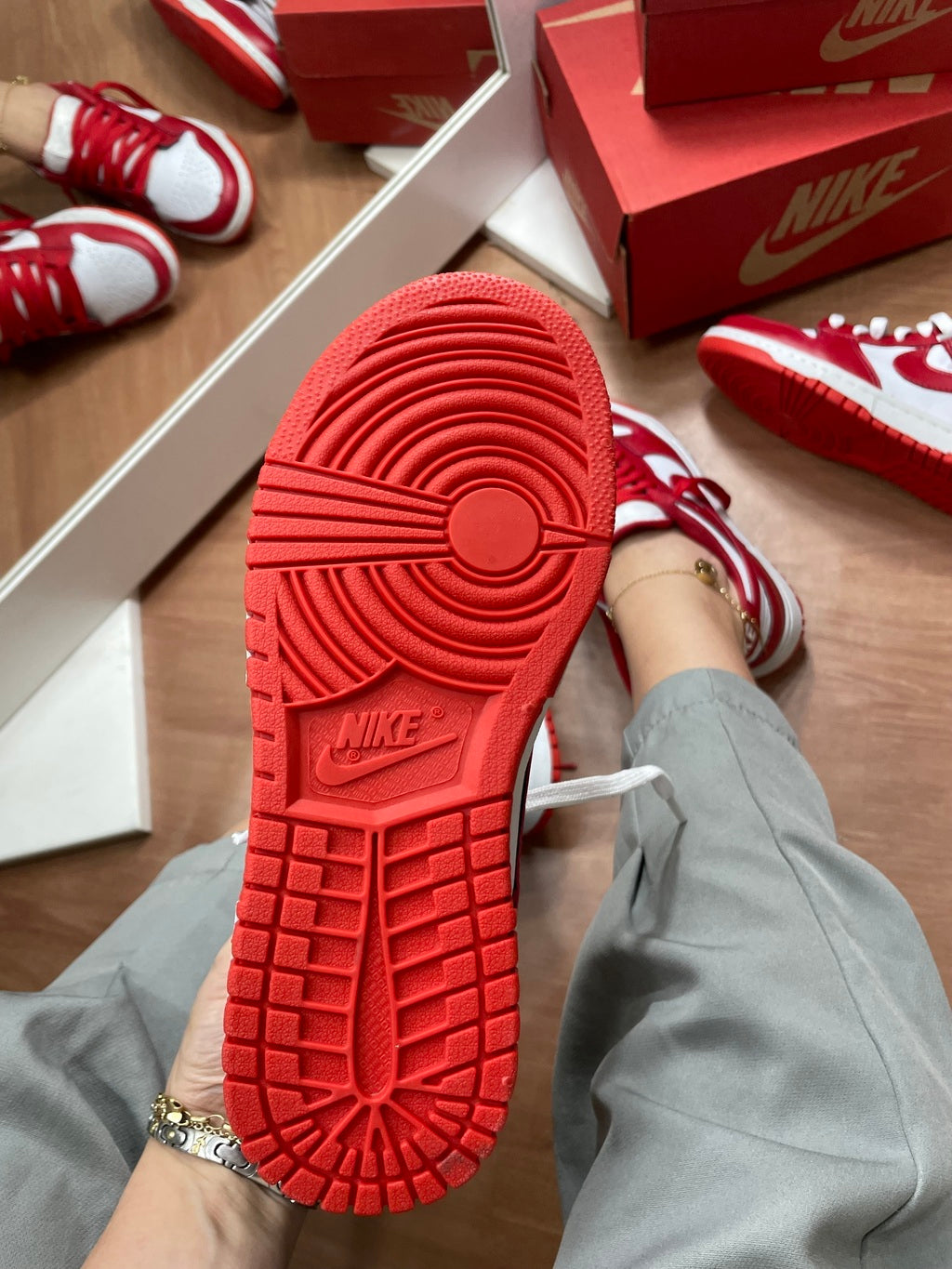 Nike Dunk - Vermelho