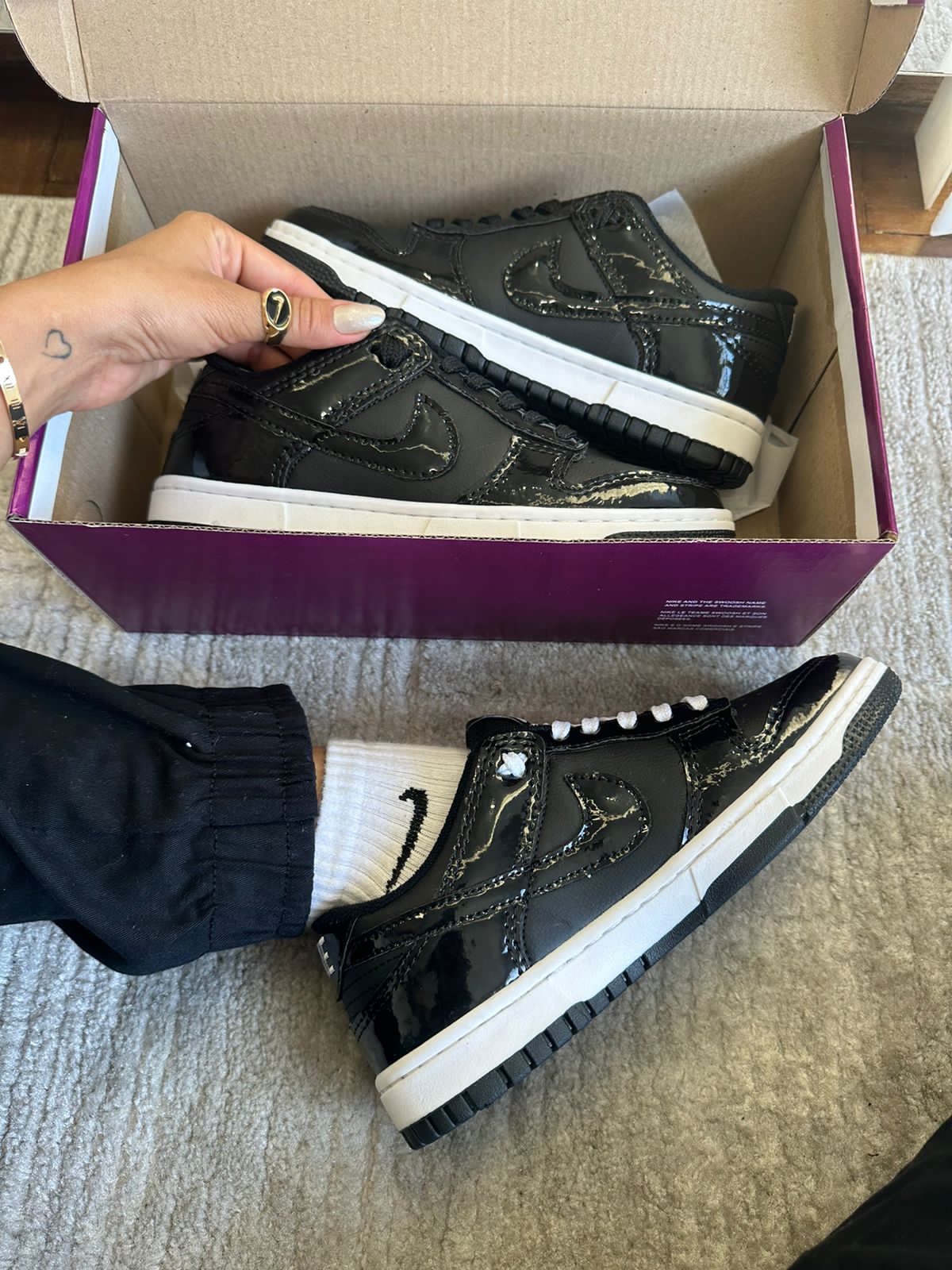 Nike Dunk - Preto Verniz