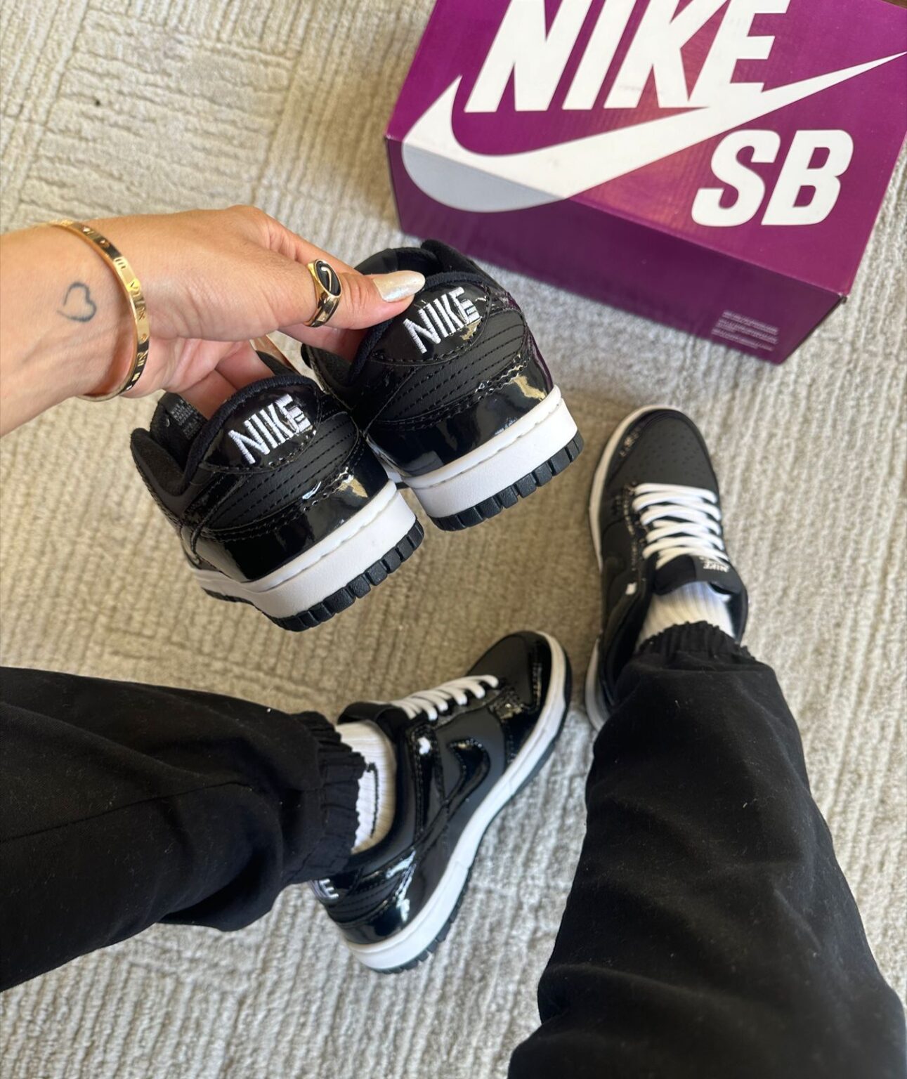 Nike Dunk - Preto Verniz