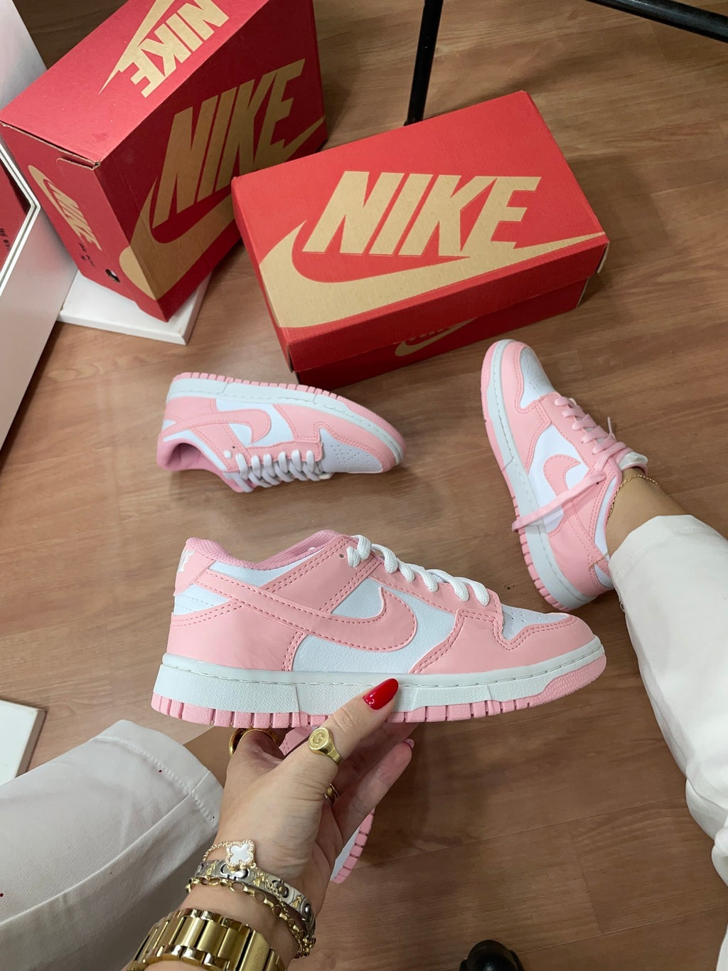 Nike Dunk - Rosa Bebê