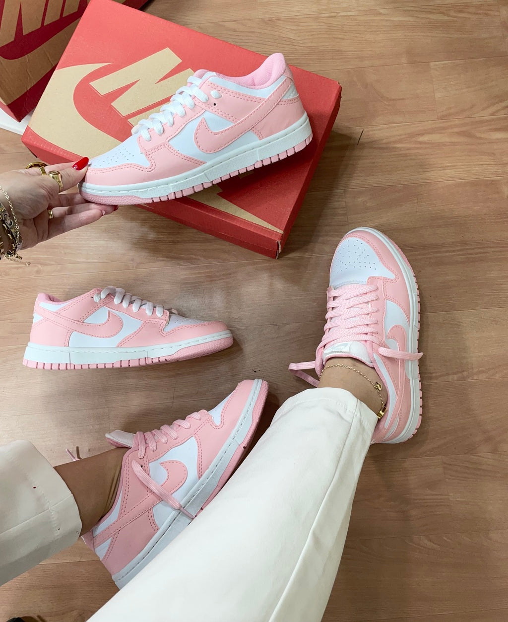 Nike Dunk - Rosa Bebê