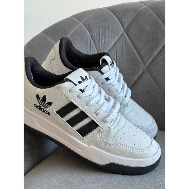 Tênis Adidas Forum - Branco com Listra Preta