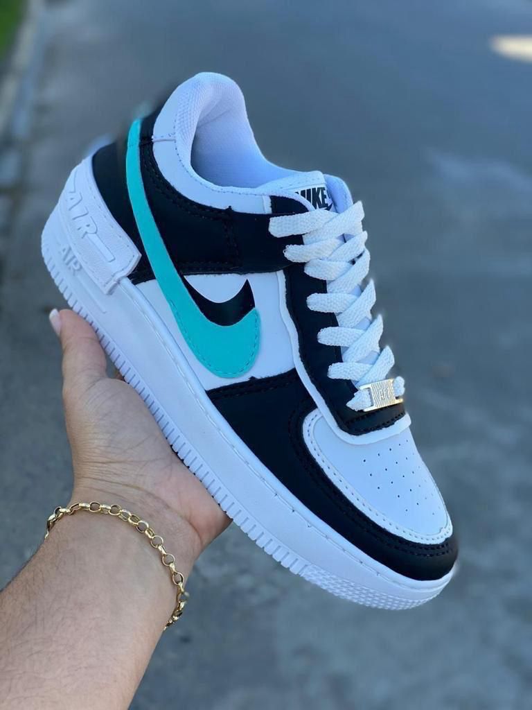 Air Force Shadow - Preto com Branco