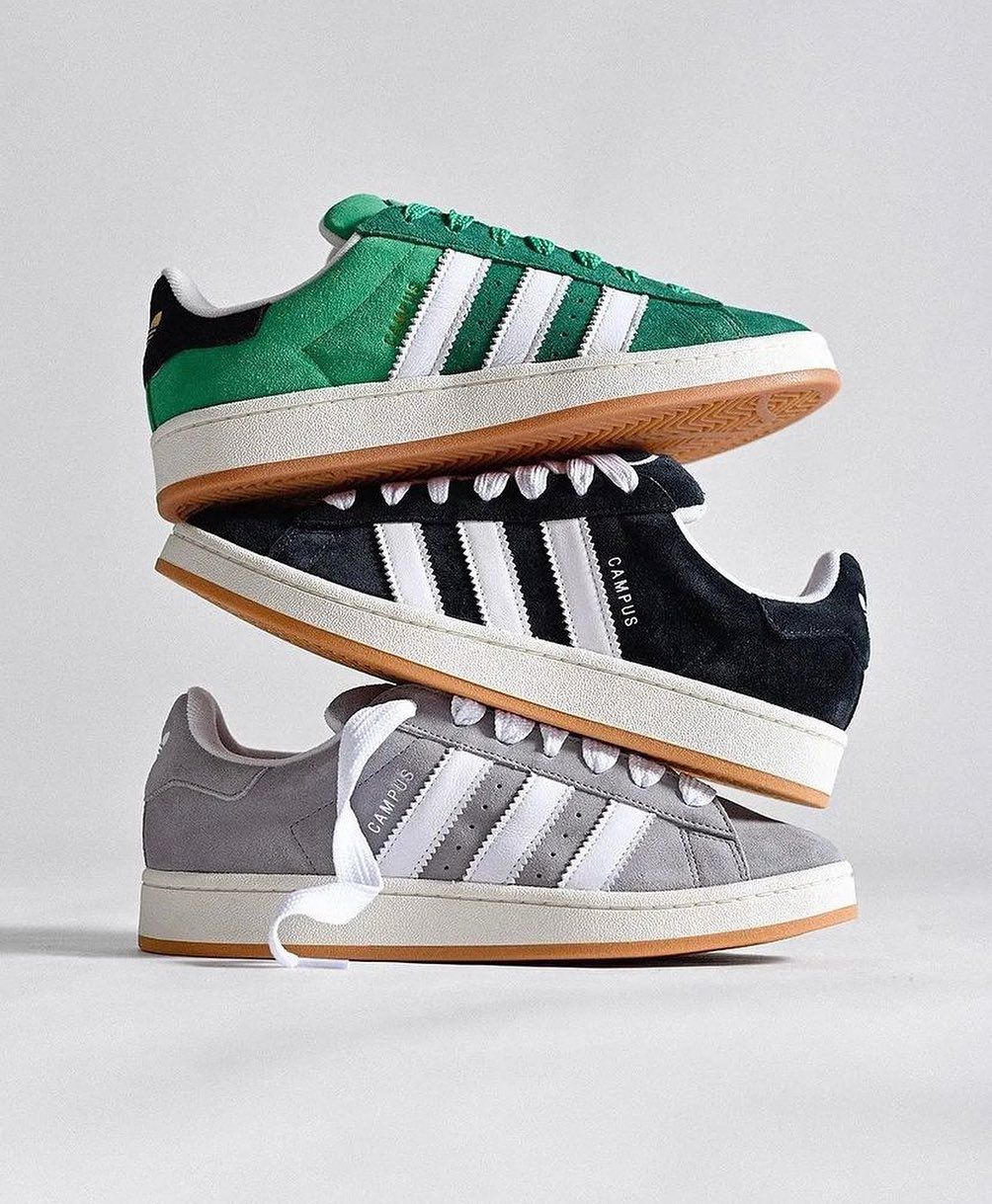 Compre 1 leve 2! Adidas Campus Preto + Adidas Campus Verde