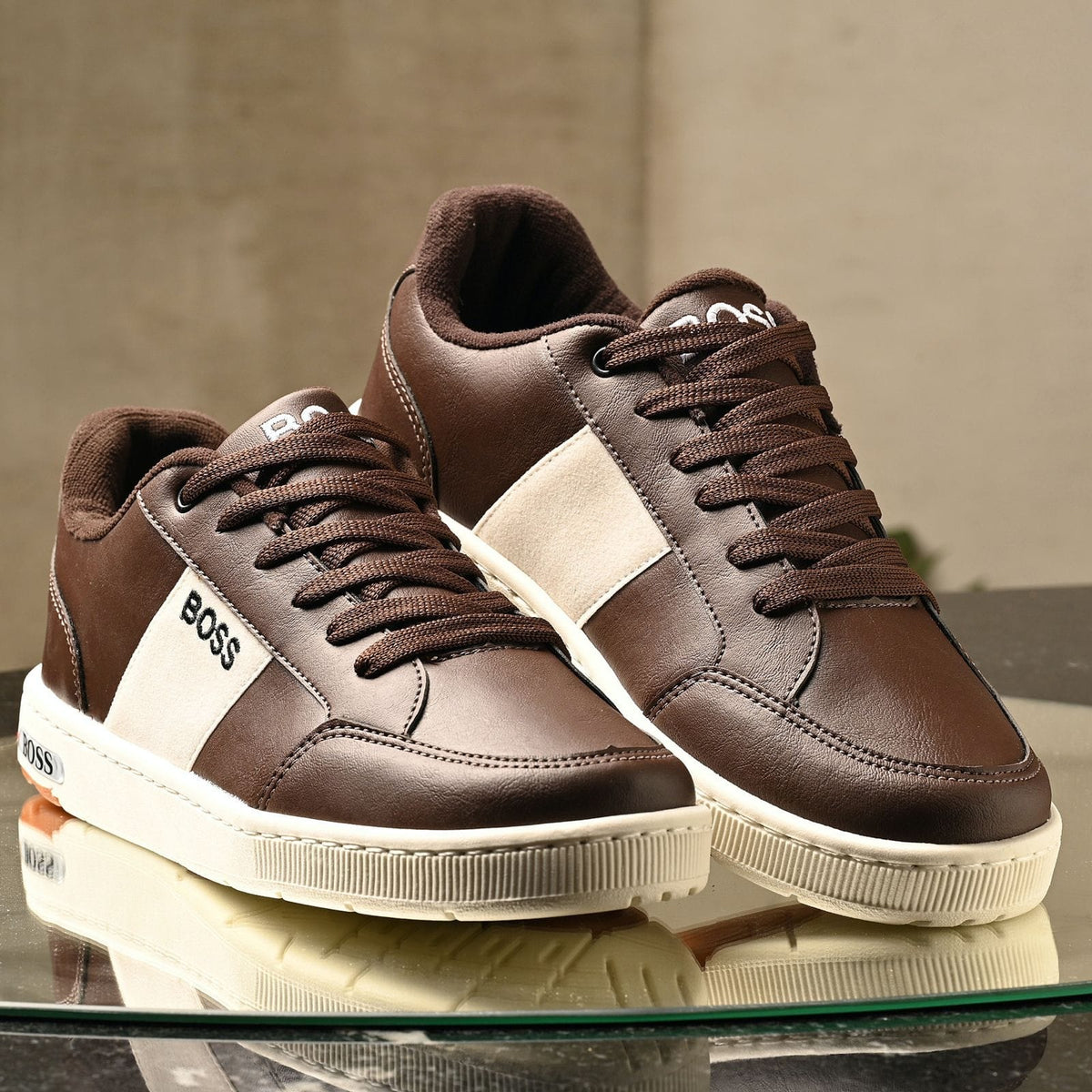 Sapatenis Hugo Boss - Marrom