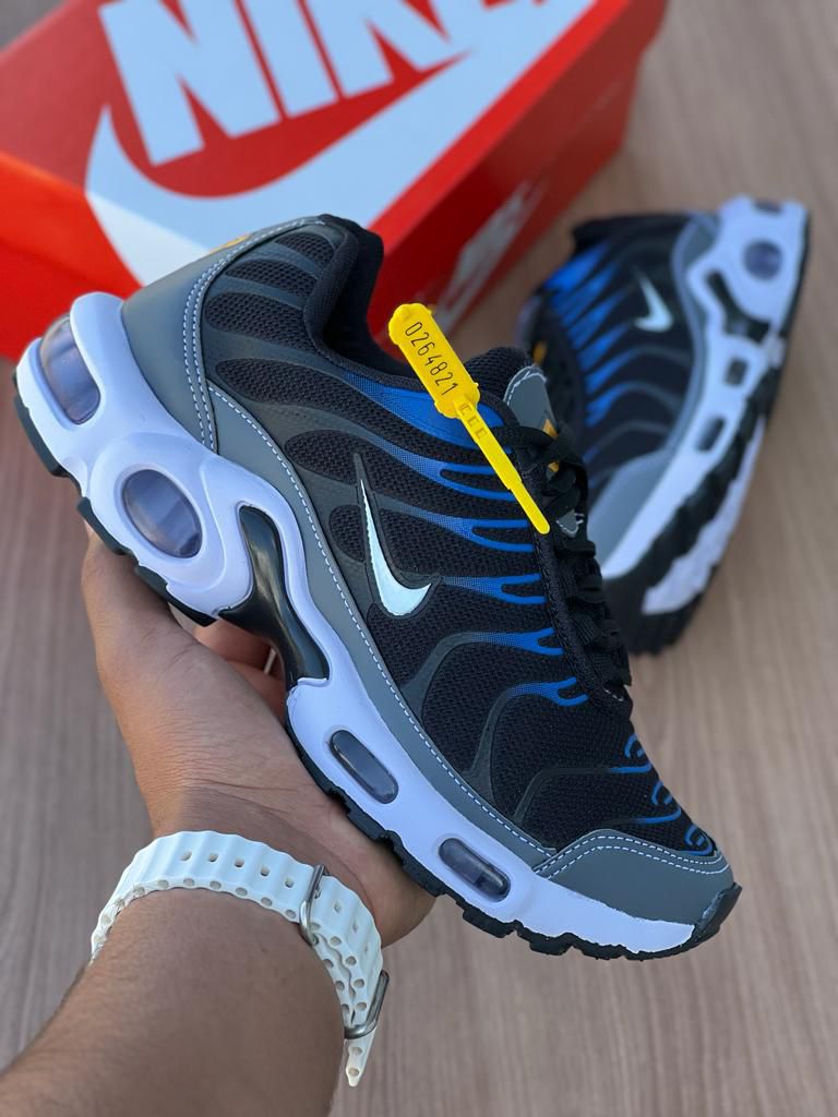 Air Max TN - Preto com Azul