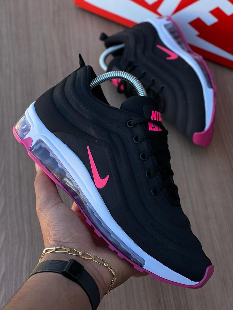 Nike Air Max 2097 - Preto com Rosa