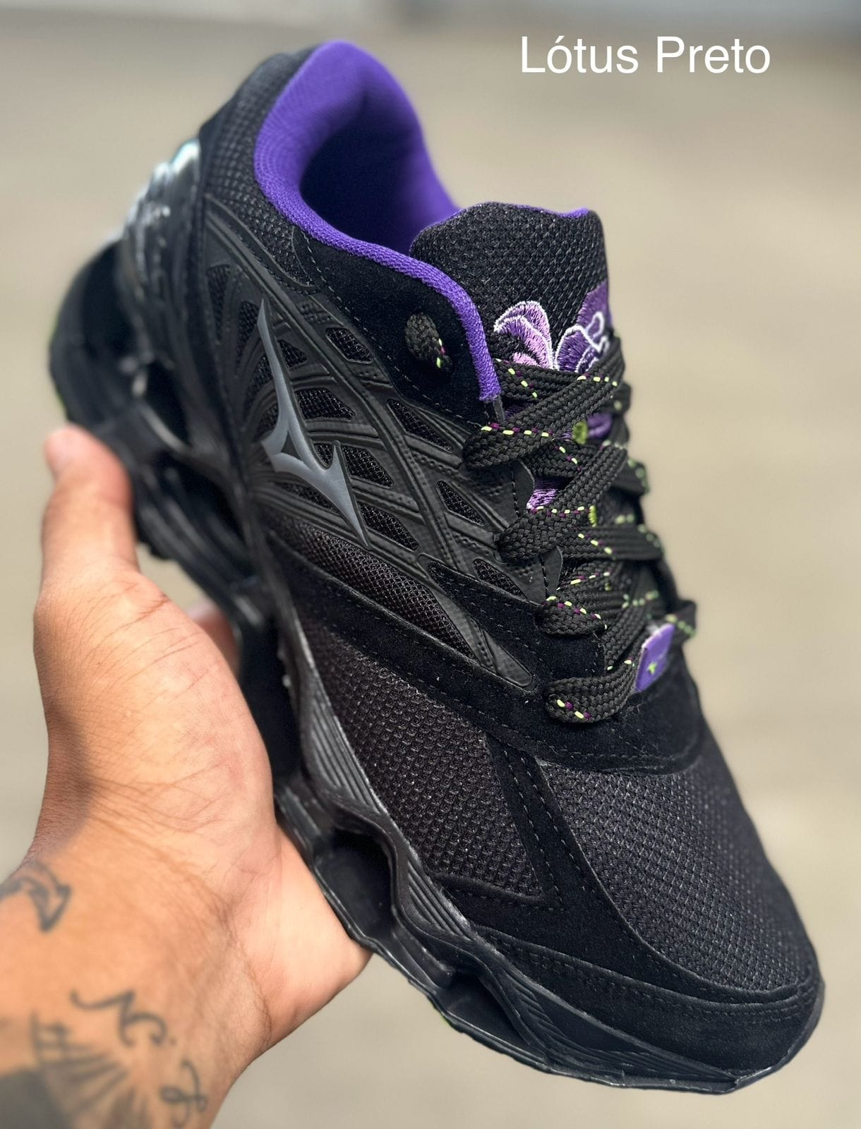 Mizuno Prophecy LS Lotus - Preto