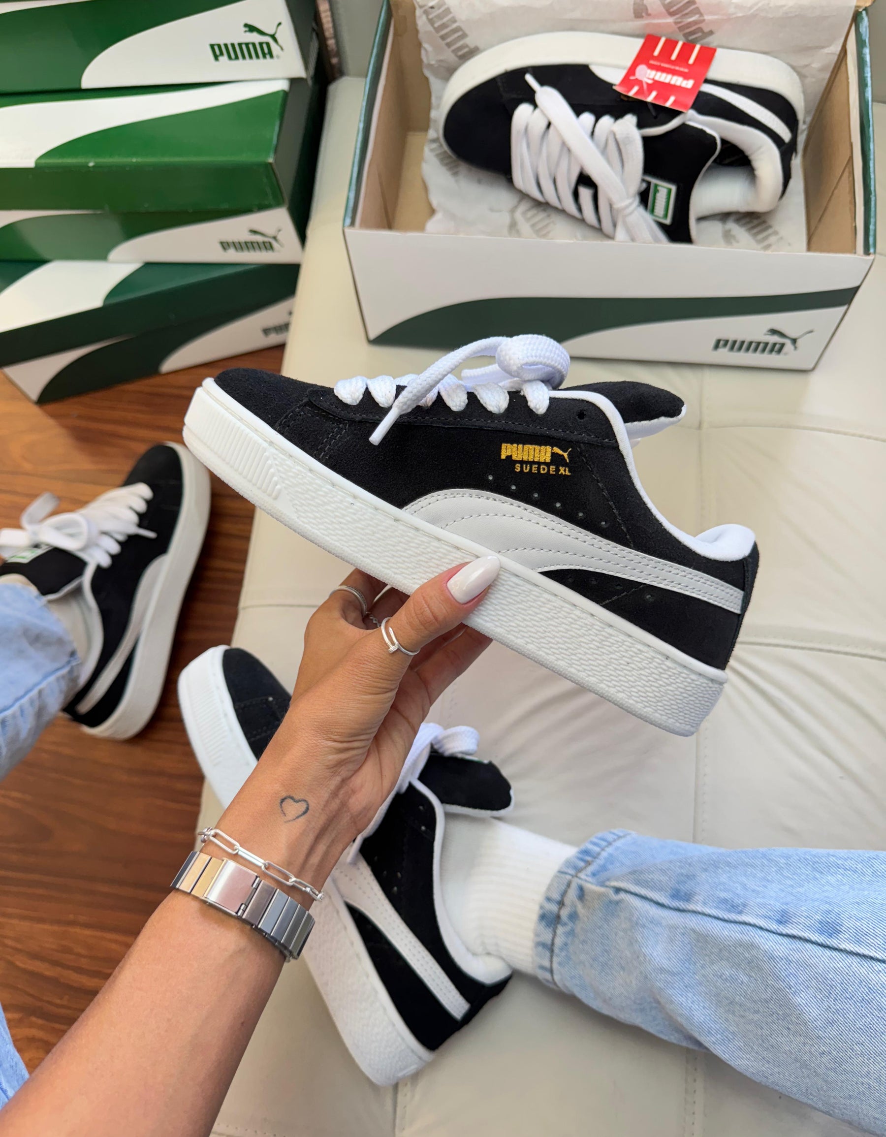 Puma Suede XL - Preto