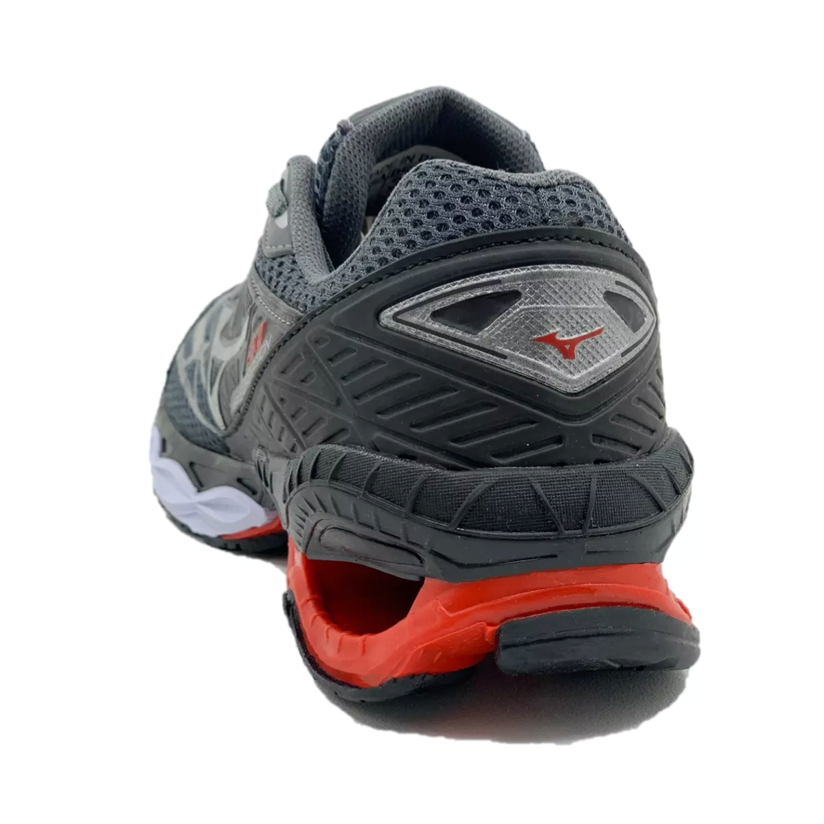 Mizuno Wave Creation 20 - Grafite e Vermelho