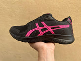 Tênis Asics Sendai - Preto com Rosa