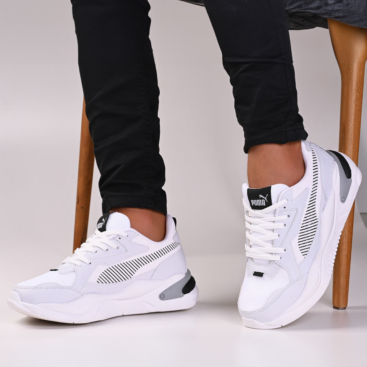 Tênis Puma RS-Z Running System - Branco com Cinza