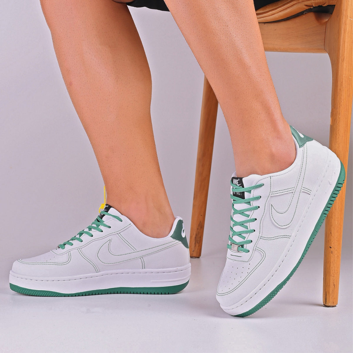 Nike Force Gamer 1 - Branco com Verde