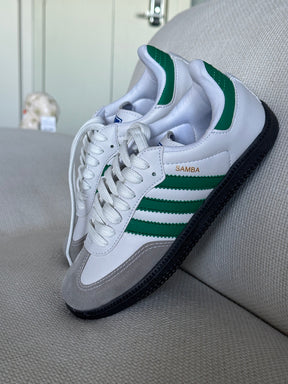 Adidas Samba OG - Branco com Verde