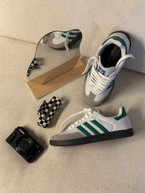 Adidas Samba OG - Branco com Verde