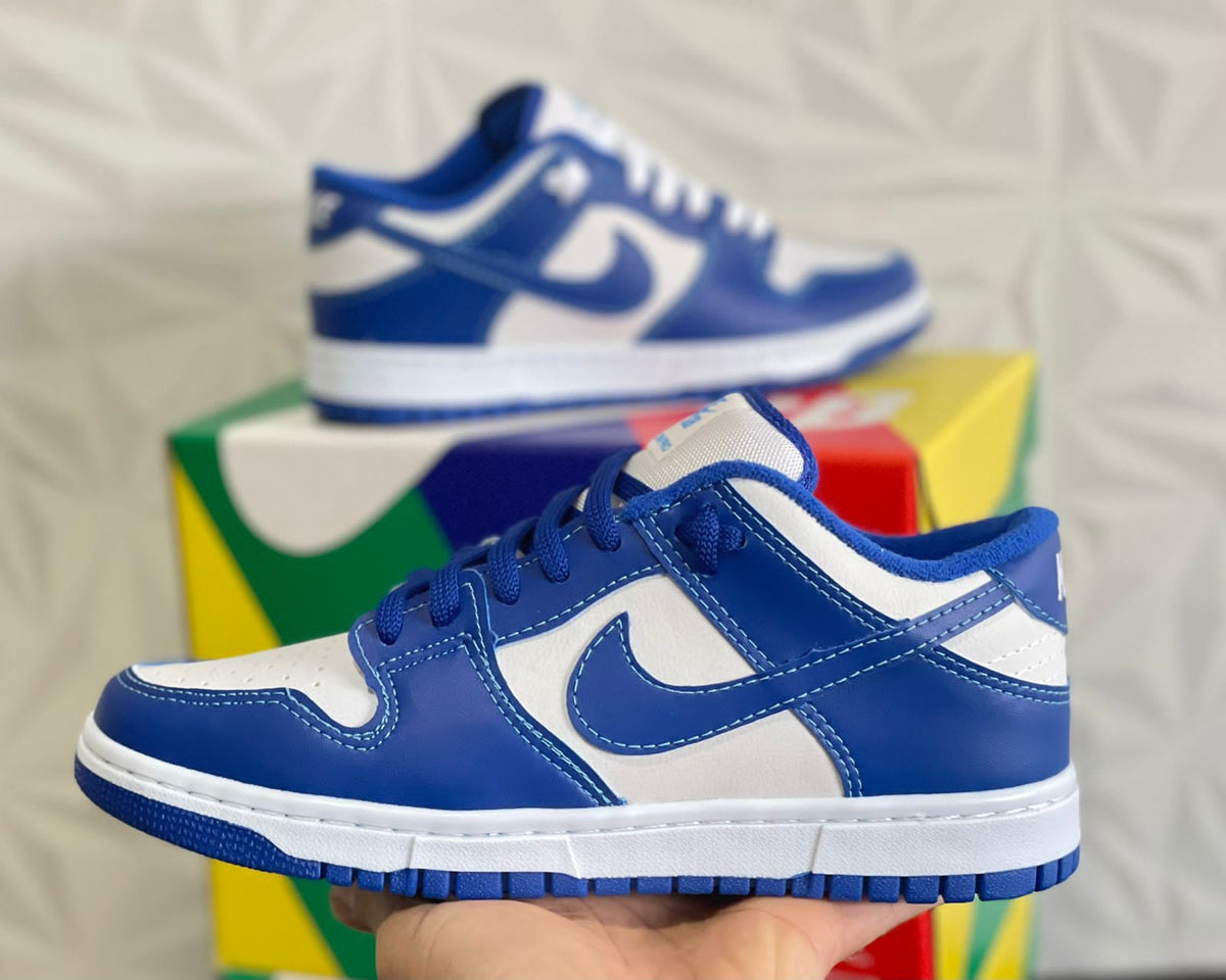 Nike Dunk - Azul com Branco