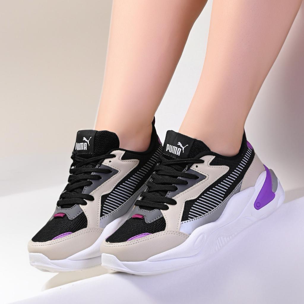 Tênis Puma RS-Z Running System - Preto com Roxo