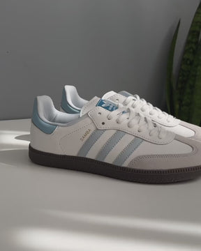 Adidas Samba OG - Branco com Azul